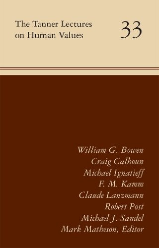 Cover for The Tanner Lectures on Human Values
