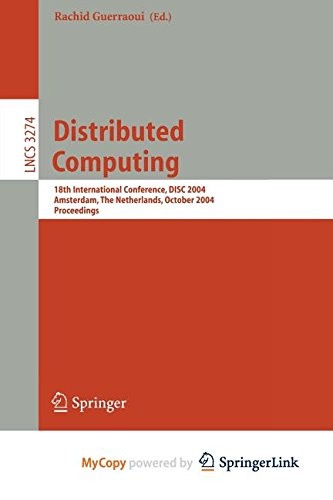 Cover for Distributed Computing