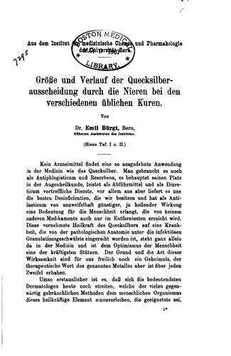 Cover for Archiv für Dermatologie und Syphilis