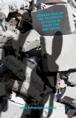 Cover for Edward Said on the Prospects of Peace in Palestine and Israel