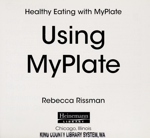 Cover for My plate