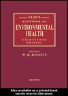 Cover for Clay's Handbook of Environmental Health