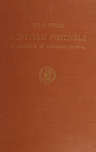 Cover for Egyptian festivals