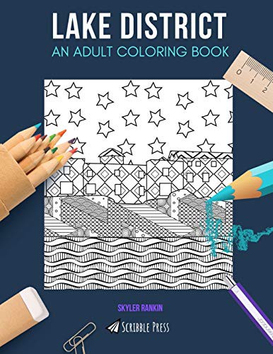 Cover for LAKE DISTRICT : AN ADULT COLORING BOOK