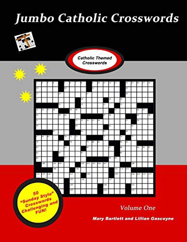 Cover for Jumbo Catholic Crossword Puzzles