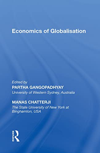 Cover for Economics of Globalisation
