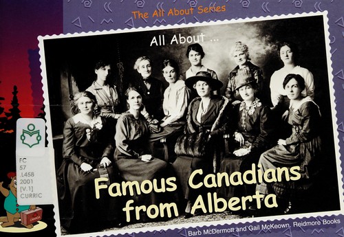 Cover for All about ... famous Canadians