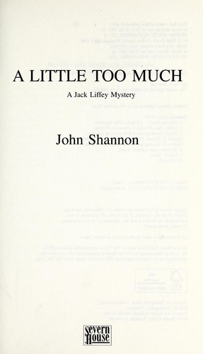 Cover for A little too much