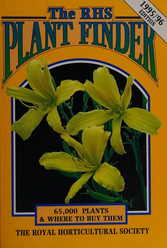 Cover for The Plant finder, 1995/96