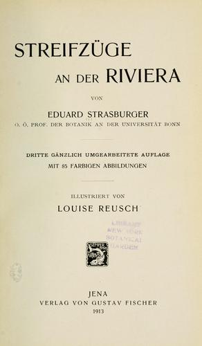 Cover for Streifzüge an der Riviera