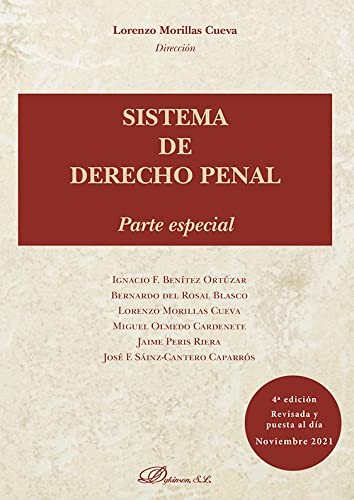 Cover for Sistema de derecho penal. Parte especial