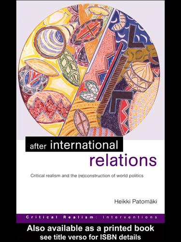 Cover for After International Relations