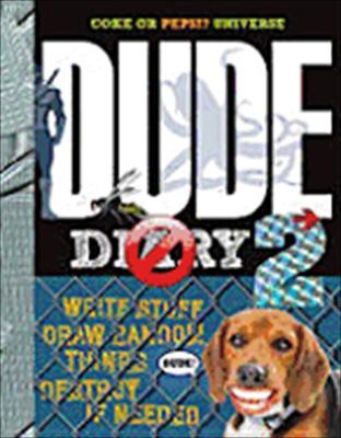 Cover for Dude Diary 2 With Lock and Key