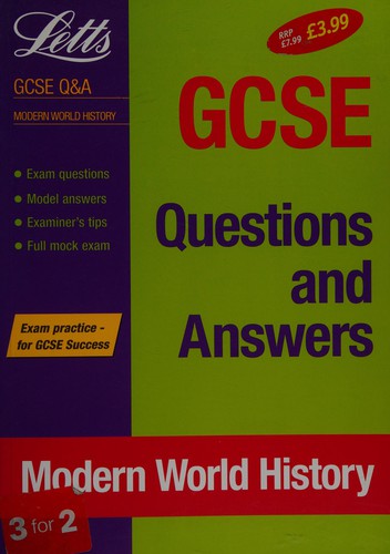 Cover for GCSE Questions and Answers Modern World History (GCSE Questions & Answers)