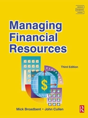 Cover for Managing Financial Resources