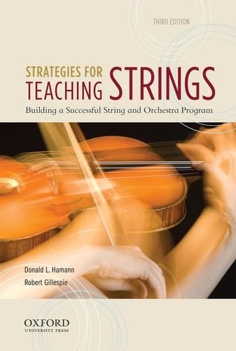 Cover for Strategies for teaching strings
