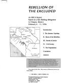 Cover for Chiapas