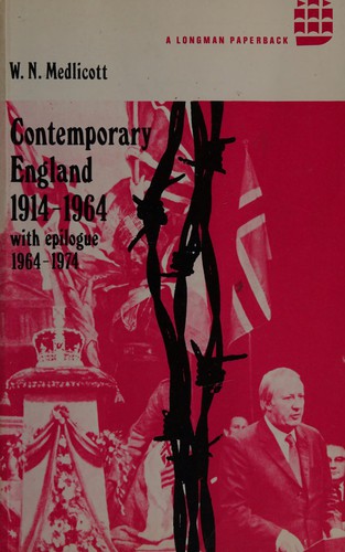 Cover for Contemporary England, 1914-1964