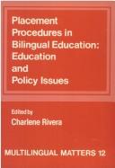 Cover for Placement procedures in bilingual education