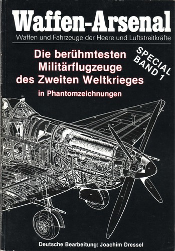 Cover for Die berühmtesten Militärflugzeuge des Zweiten Weltkrieges in Phantomzeichnungen