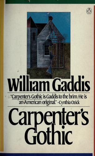 Cover for Carpenter's gothic