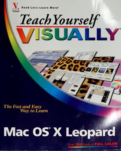 Cover for Teach yourself visually Mac OS X Leopard