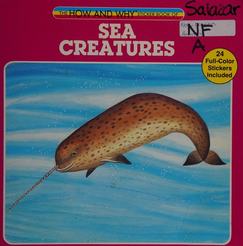 Cover for Hw Sticker Sea Creatu (How and Why)