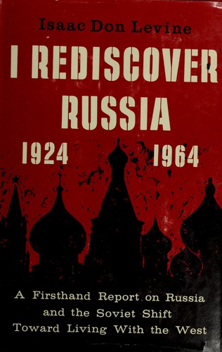 Cover for I rediscover Russia.