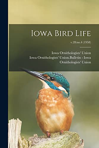 Cover for Iowa Bird Life; v.28