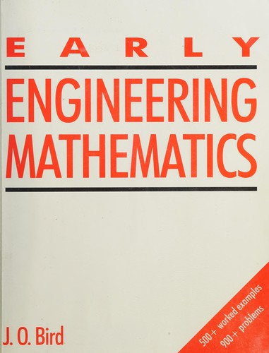 Cover for Early engineering mathematics
