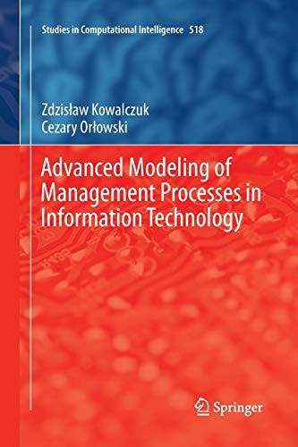 Cover for Advanced Modeling of Management Processes in Information Technology