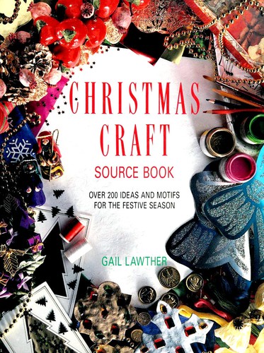 Cover for Christmas craft source book