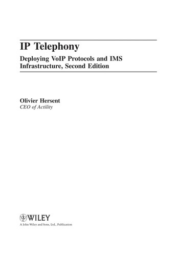 Cover for IP telephony