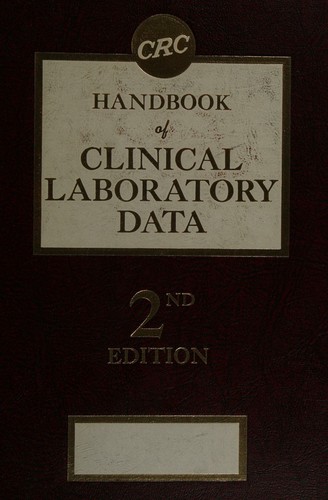 Cover for Handbook of clinical laboratory data.