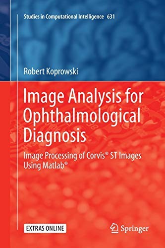 Cover for Image Analysis for Ophthalmological Diagnosis