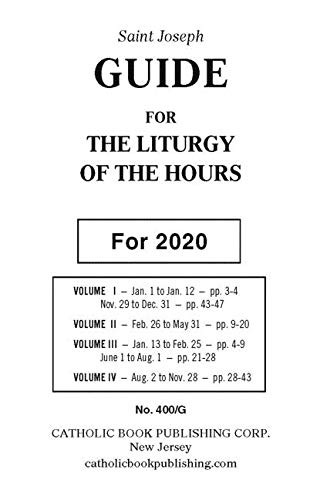 Cover for Saint Joseph Guide for Liturgy of the Hours