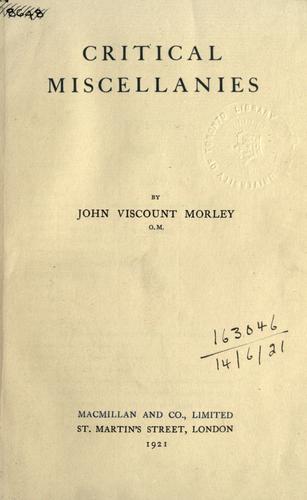 Cover for Works.