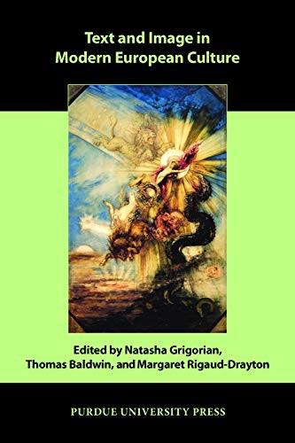 Cover for Text and image in modern European culture