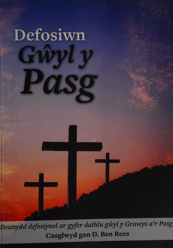 Cover for Defosiwn Gŵyl y Pasg