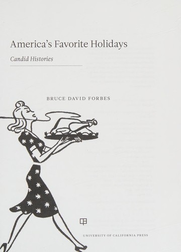 Cover for America's favorite holidays