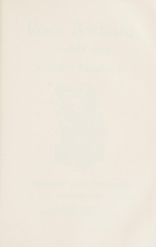 Cover for Poor Richard