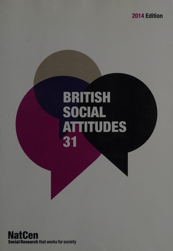 Cover for British social attitudes 31