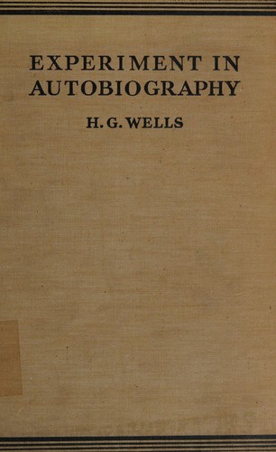Cover for Experiment in autobiography