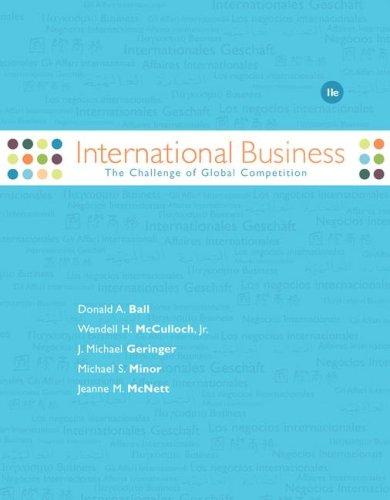 Cover for International Business