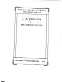 Cover for The English novel