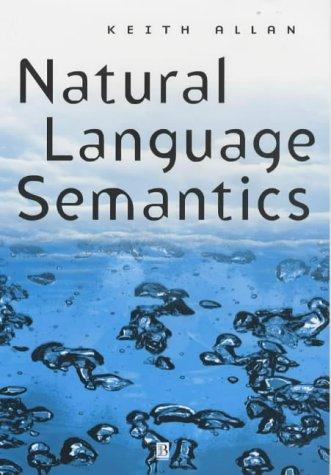 Cover for Natural Language Semantics