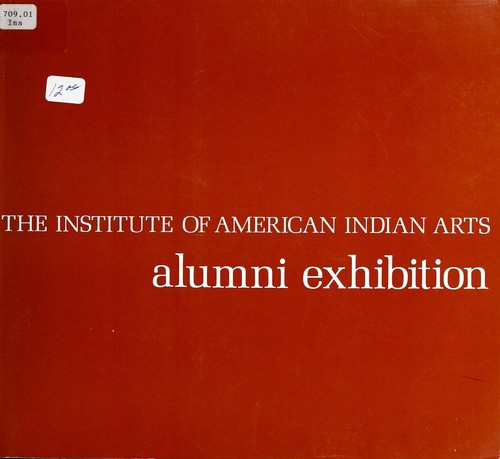 Cover for The Institute of American Indian Arts alumni exhibition.