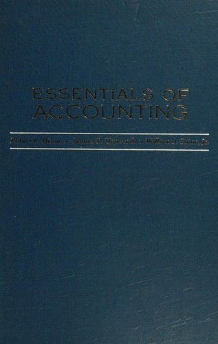 Cover for Essentials of accounting