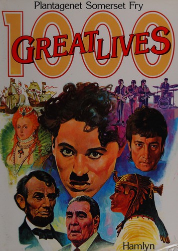 Cover for 1000 great lives