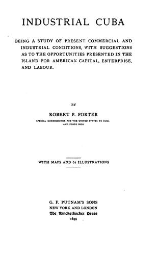 Cover for Industrial Cuba